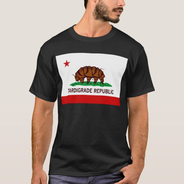 Camiseta Bandera tardígrada de la república (Anverso)