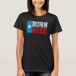 Camiseta Bandera texas vintage de Texas Born and Bred