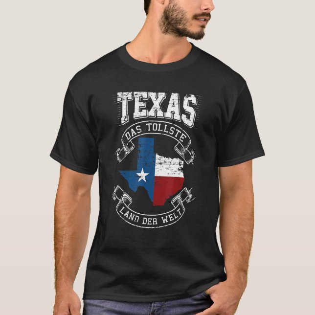 Camiseta Bandera Textil Para Patriotas Eeuu Texas (Anverso)