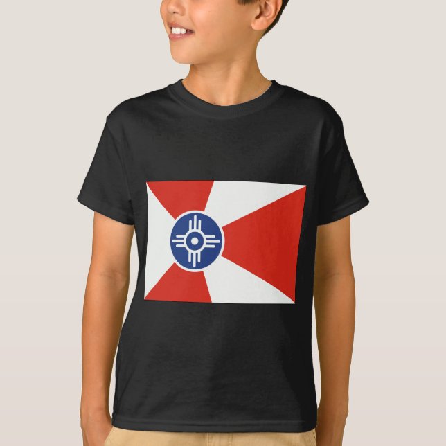 Camiseta Bandera TIC de Wichita Kansas (Anverso)