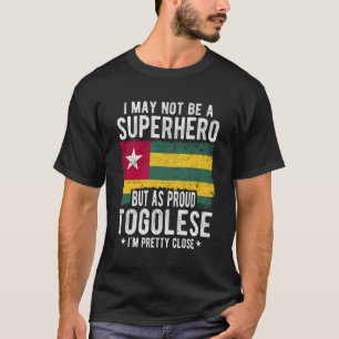 Camiseta Bandera togolesa de Togo orgullosa de togoleses