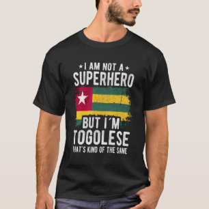 Camiseta Bandera togolesa togolesa de origen iâ´M togolés