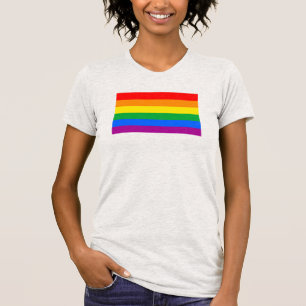 Camiseta Bandera tradicional del Orgullo Gay