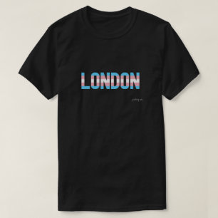 Camiseta Bandera transgénero del Orgullo de Londres