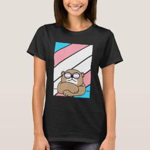 Camiseta Bandera transgénero del Orgullo de los Osos Aliado
