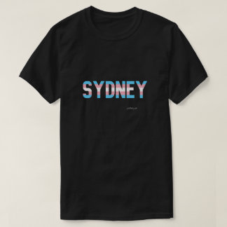 Camiseta Bandera transgénero del Orgullo de Sídney