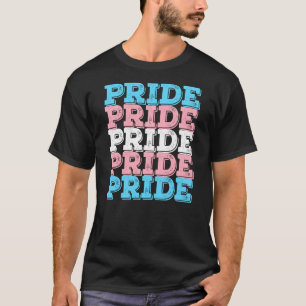 Camiseta Bandera transgénero del orgullo LGBT Derechos gay