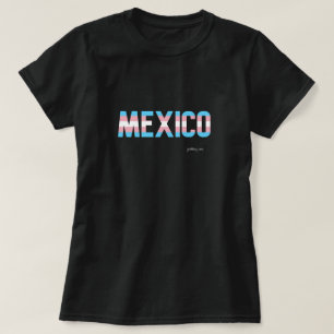 Camiseta Bandera transgénero del orgullo mexicano