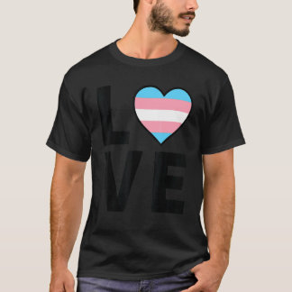 Camiseta Bandera Transgénero Lgbtq Lgbtqia+ Love Transg