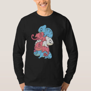 Camiseta Bandera transgénero Orgullo de género Lgbtq Chamel
