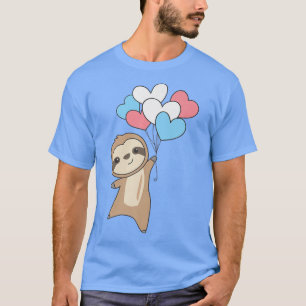 Camiseta Bandera Transgénero Orgullo Lgbtq Globo Sloth 