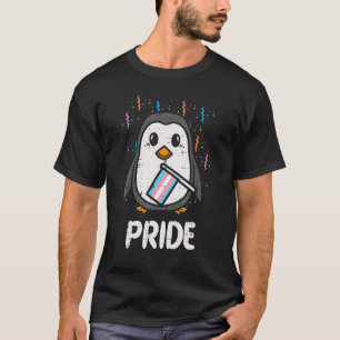 Camiseta Bandera Transgénero Penguin Lgbt Trans Pride Studi