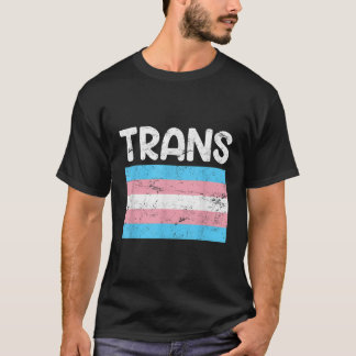 Camiseta Bandera transgénero transgénero Bandera transsexua