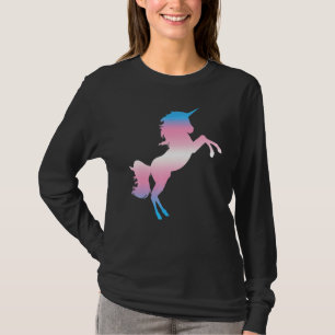 Camiseta Bandera Transsexual Unicorn Trans Pride Mes Lgbtq