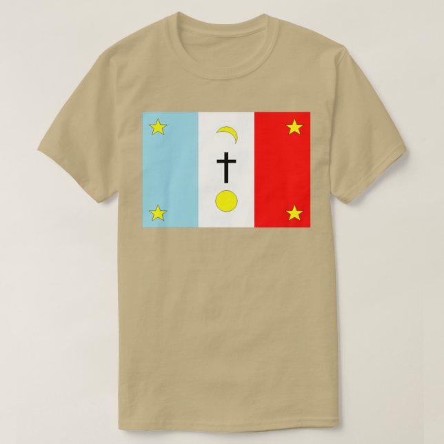 Camiseta Bandera tribal Pascua Yaqui  (Diseño del anverso)