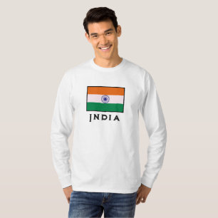 Camiseta Bandera tricolor india Tiranga