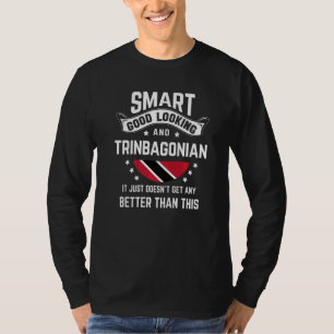 Camiseta Bandera Trinbagoniana Orgullo Nativo Trinidad y To