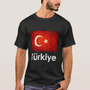 Camiseta Bandera turca de Turquía Bandera turca
