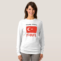 Bandera Turca De Turquía Personalizada