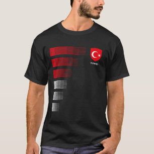 Camiseta Bandera turca emblema patrimonio cultural del orgu
