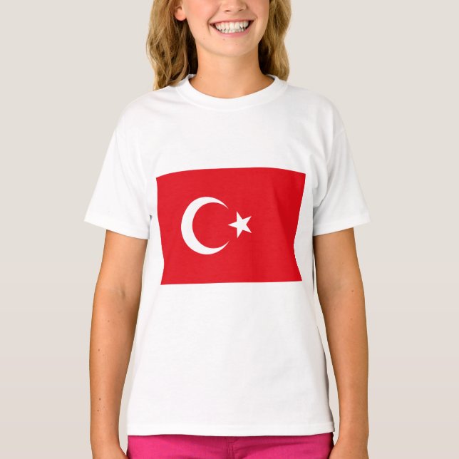 Camiseta Bandera turca (Turquía) (Anverso)