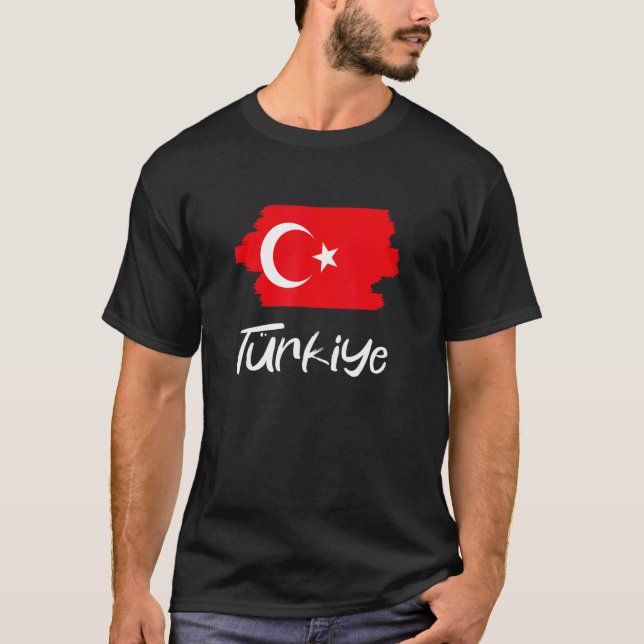 Camiseta Bandera turca Turquía 1 (Anverso)