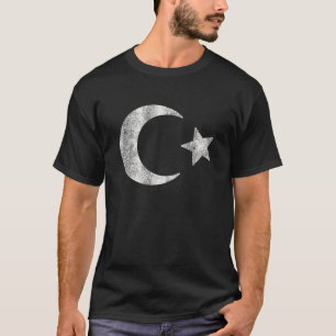 Camiseta Bandera turca vintage Turquía recuerdo Imperio oto