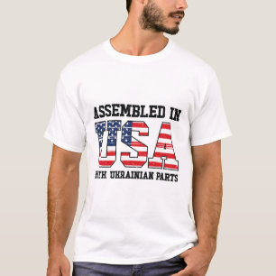 Camiseta Bandera ucraniana americana patriota Ucrania culti