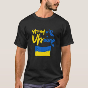 Camiseta Bandera ucraniana: apoyo patriótico ucraniano, agu