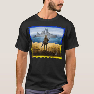 Camiseta Bandera ucraniana de retro de cosecha vintage