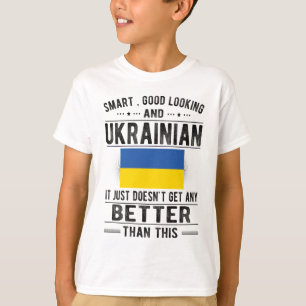 Camiseta Bandera ucraniana patrimonio de Ucrania raíces ucr
