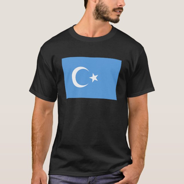 Camiseta Bandera uigur (Anverso)