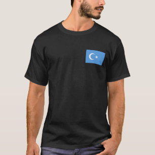Camiseta Bandera uigur - bolsillo