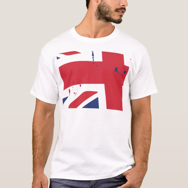 Camiseta Bandera UK English London (Anverso)