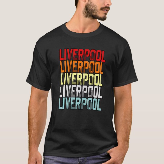 Camiseta Bandera Uk Liverpool (Anverso)