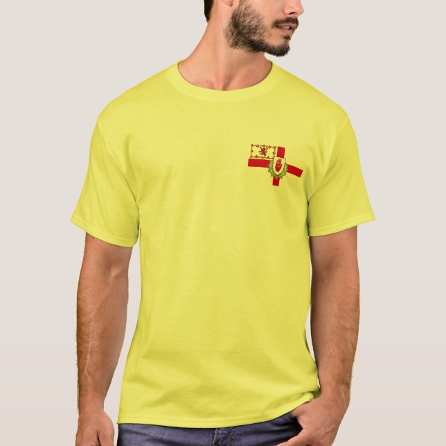 Camiseta Bandera Ulster-Escocesa/Escocés-Irlandesa (Anverso)