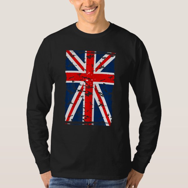 Camiseta Bandera Union Jack Uk Reino Unido Gran Bretaña B (Anverso)