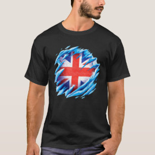Camiseta Bandera Union Jack Uk Reino Unido Gran Bretaña Br
