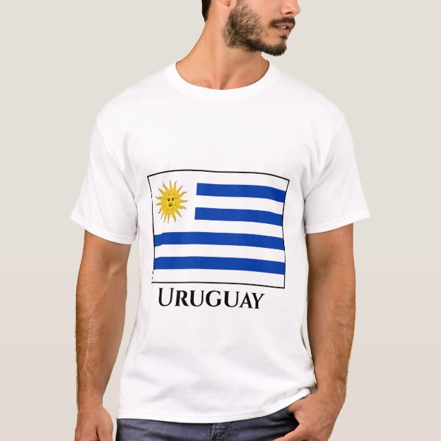 Camiseta Bandera uruguaya (Anverso)
