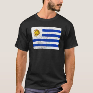 Camiseta Bandera uruguaya orgullo de bandera uruguaya