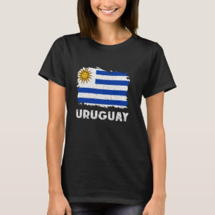 Camiseta Bandera uruguaya vintage orgullo uruguayo roo urug