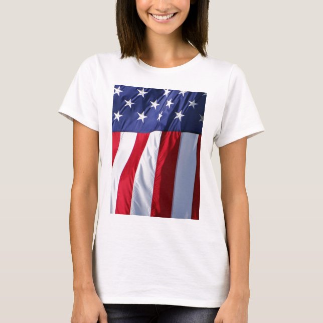 Camiseta Bandera USA (Anverso)