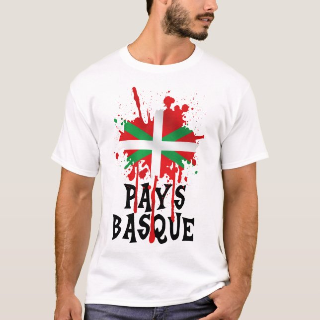 Camiseta Bandera vasca (Anverso)