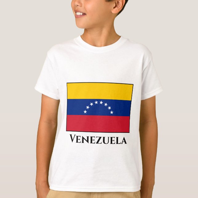 Camiseta Bandera venezolana (Anverso)