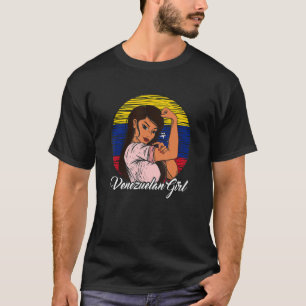 Camiseta Bandera venezolana Chica venezolano