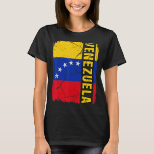 Camiseta Bandera venezolana vintage Venezuela Orgullo Raíce