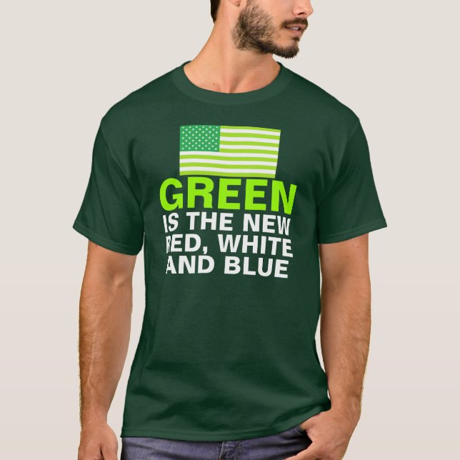 Camiseta Bandera verde (Anverso)