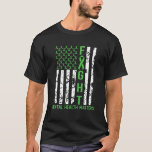 Camiseta Bandera Verde Americana Estados Unidos Asuntos de
