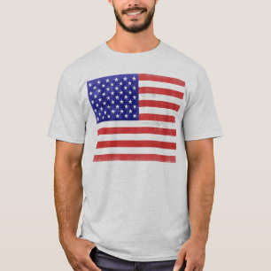 Camiseta Bandera Vintage Estados Unidos