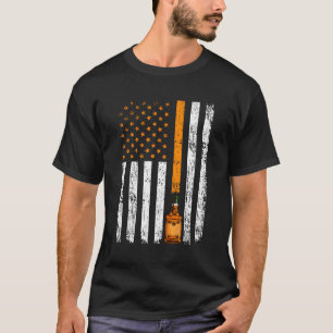 Camiseta Bandera Whiskey Estadounidense Bebe Borbón